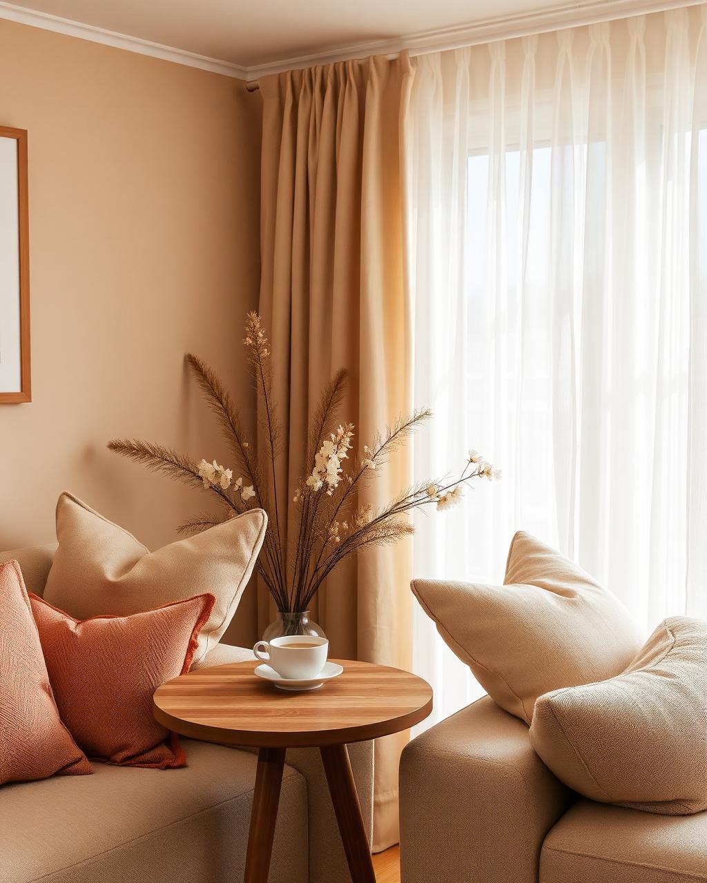 Ambiente residencial acolhedor
